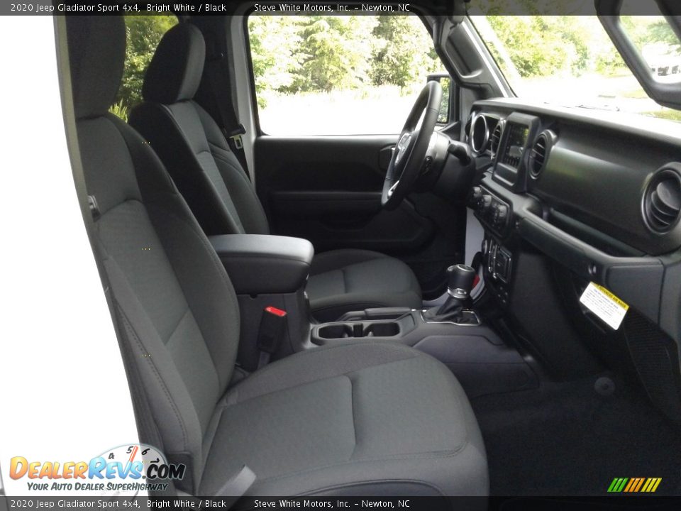 2020 Jeep Gladiator Sport 4x4 Bright White / Black Photo #15