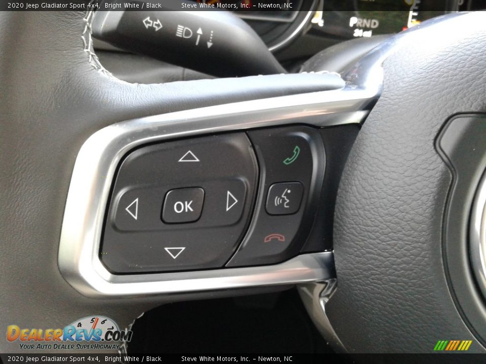 2020 Jeep Gladiator Sport 4x4 Steering Wheel Photo #17