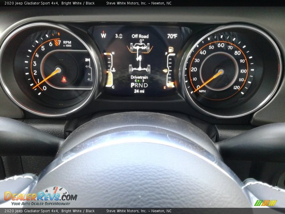 2020 Jeep Gladiator Sport 4x4 Gauges Photo #19