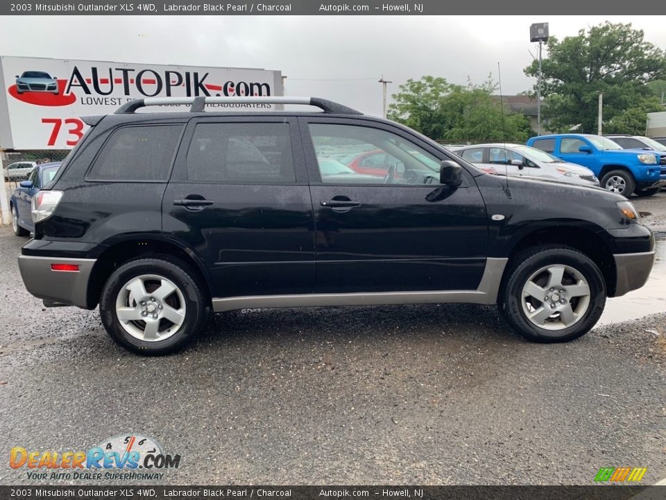 2003 Mitsubishi Outlander XLS 4WD Labrador Black Pearl / Charcoal Photo #2