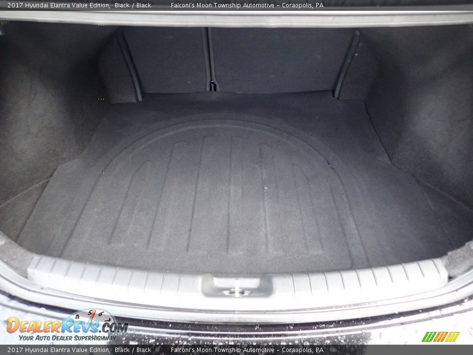 2017 Hyundai Elantra Value Edition Black / Black Photo #4