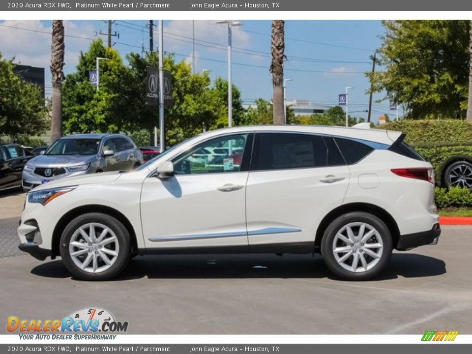 Platinum White Pearl 2020 Acura RDX FWD Photo #4