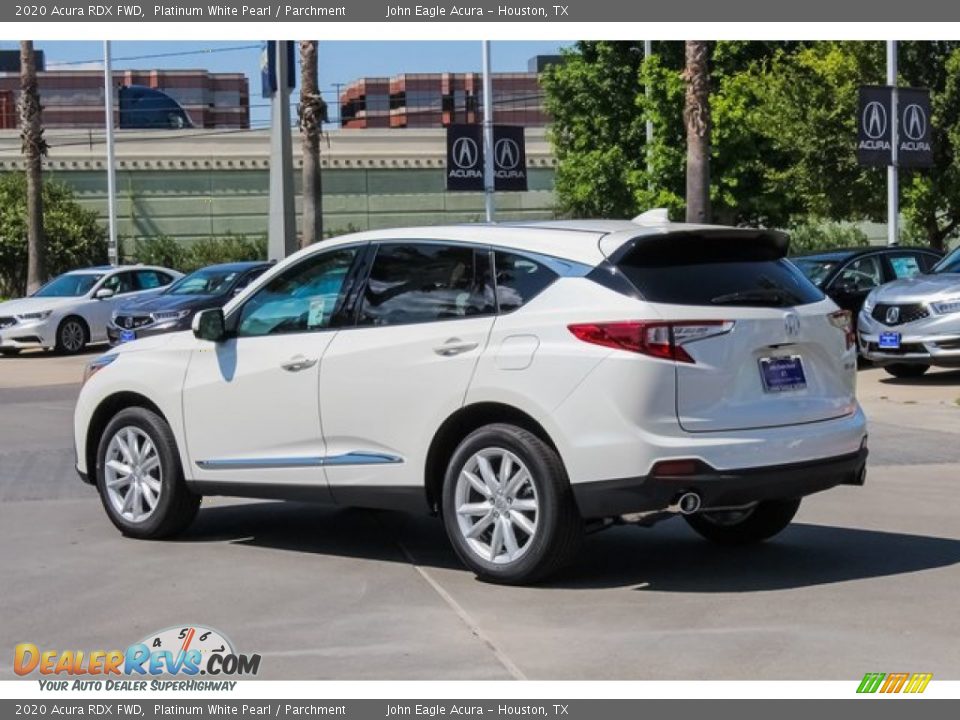 2020 Acura RDX FWD Platinum White Pearl / Parchment Photo #5