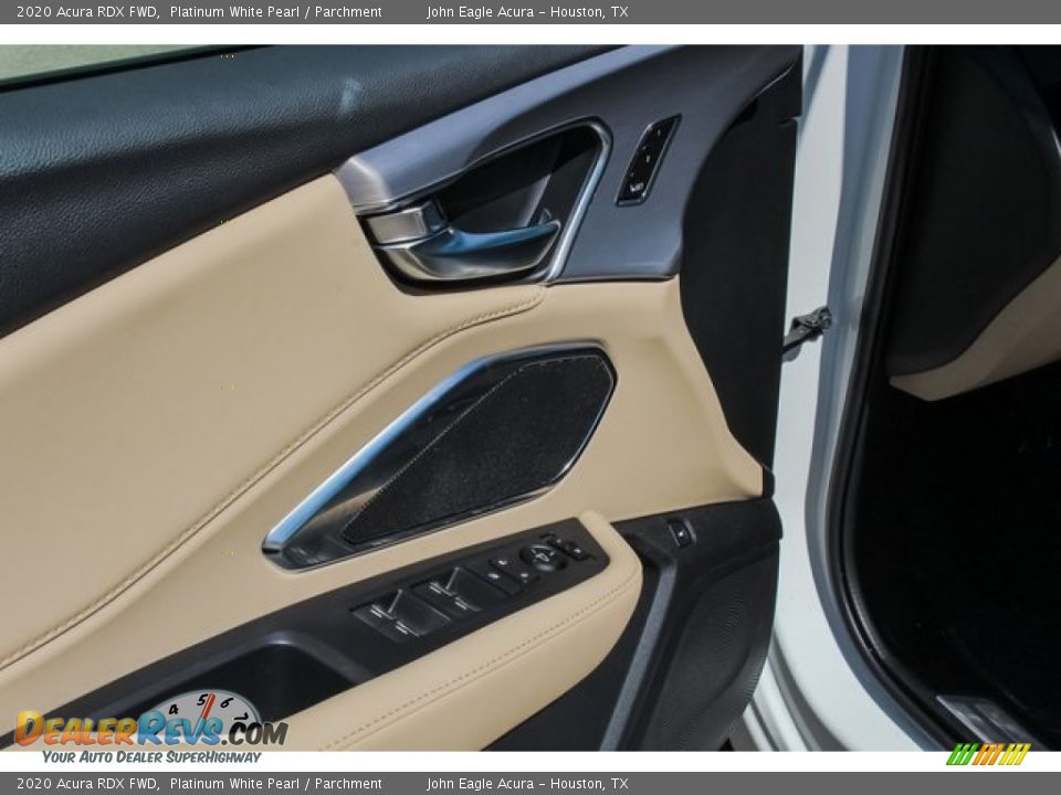 2020 Acura RDX FWD Platinum White Pearl / Parchment Photo #12