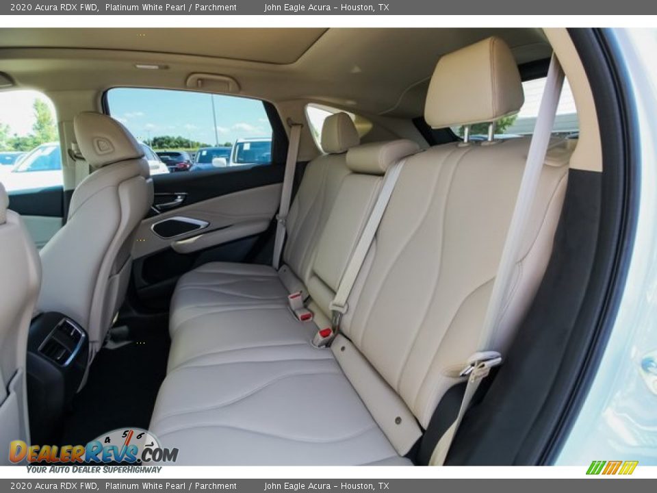 Rear Seat of 2020 Acura RDX FWD Photo #18