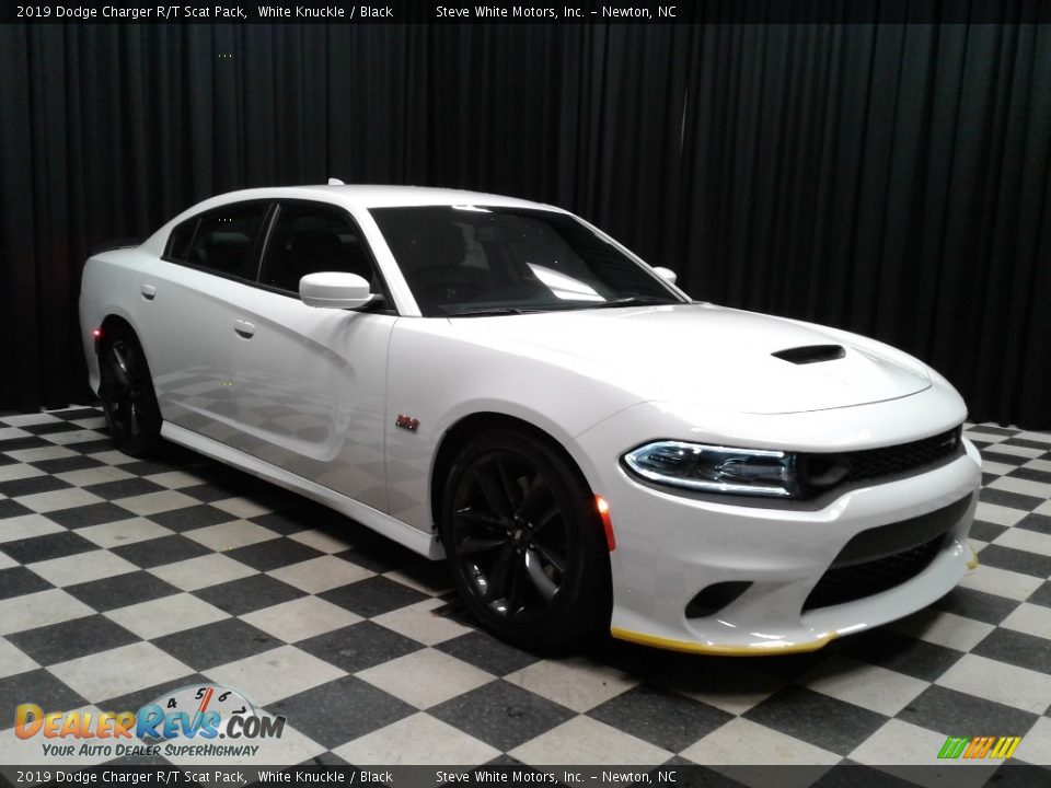 2019 Dodge Charger R/T Scat Pack White Knuckle / Black Photo #4