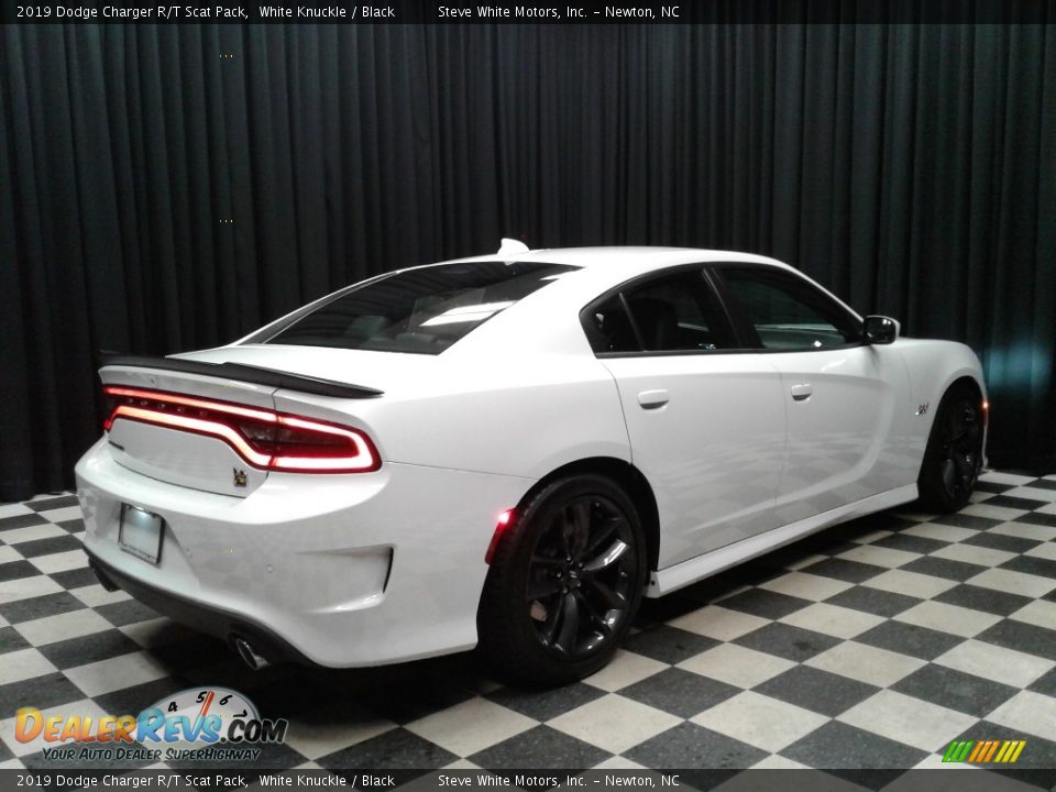2019 Dodge Charger R/T Scat Pack White Knuckle / Black Photo #6