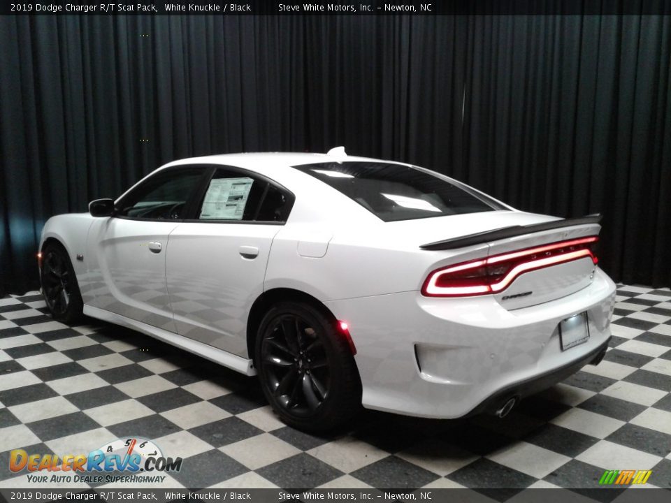 2019 Dodge Charger R/T Scat Pack White Knuckle / Black Photo #8