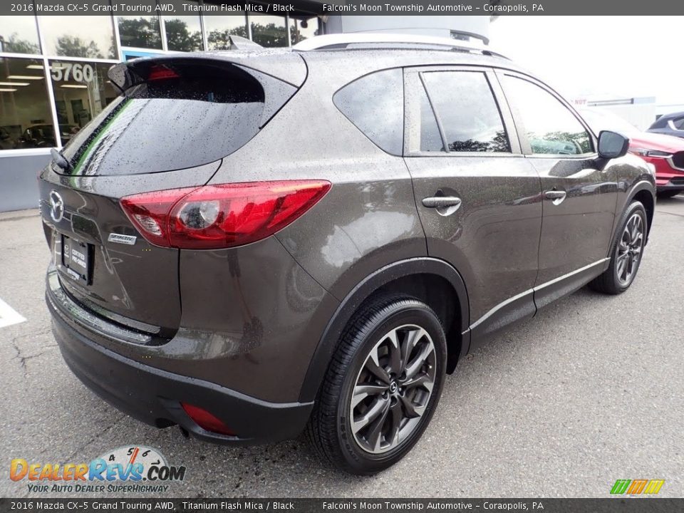 2016 Mazda CX-5 Grand Touring AWD Titanium Flash Mica / Black Photo #2