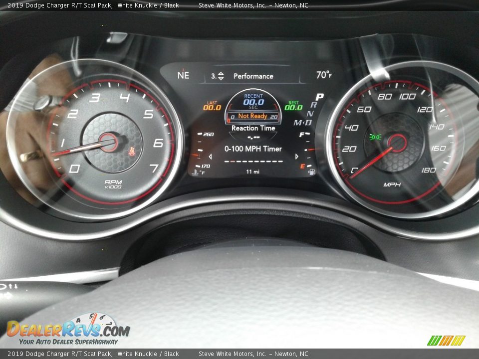 2019 Dodge Charger R/T Scat Pack White Knuckle / Black Photo #19