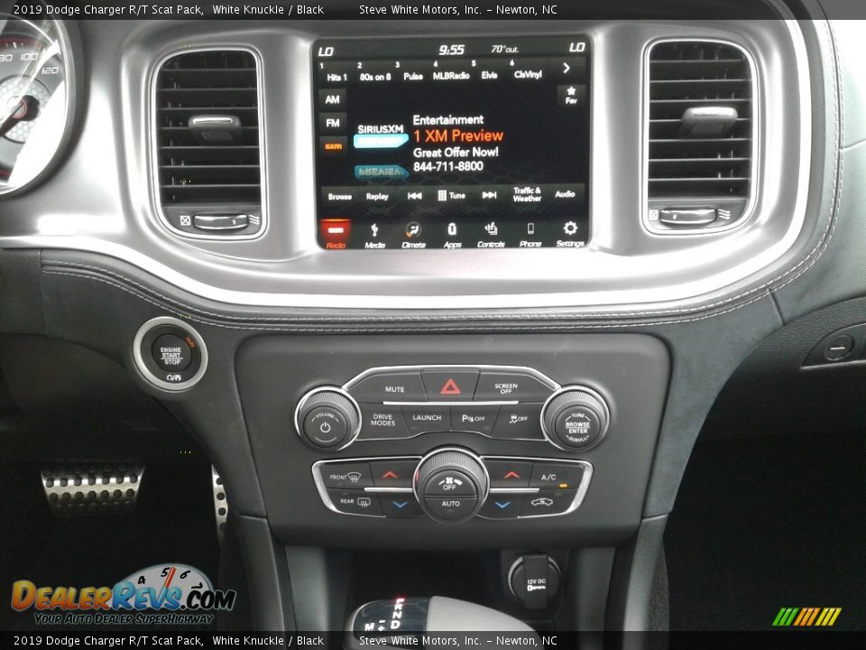 2019 Dodge Charger R/T Scat Pack White Knuckle / Black Photo #20