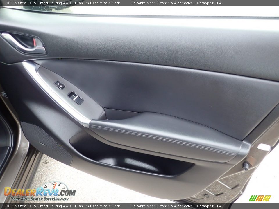 2016 Mazda CX-5 Grand Touring AWD Titanium Flash Mica / Black Photo #13