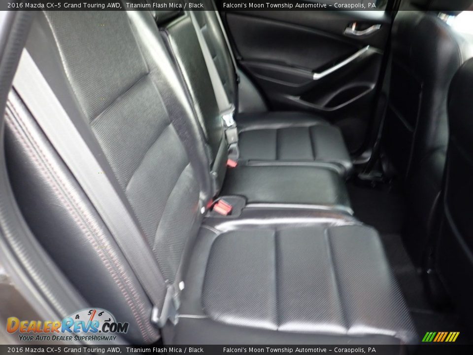 2016 Mazda CX-5 Grand Touring AWD Titanium Flash Mica / Black Photo #14