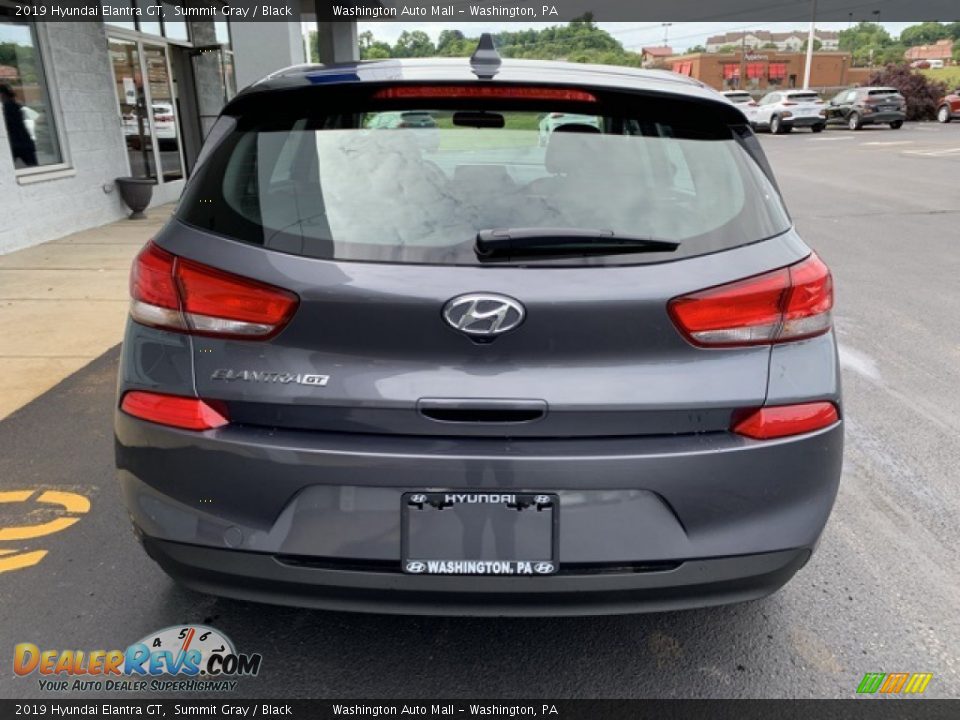 2019 Hyundai Elantra GT Summit Gray / Black Photo #5