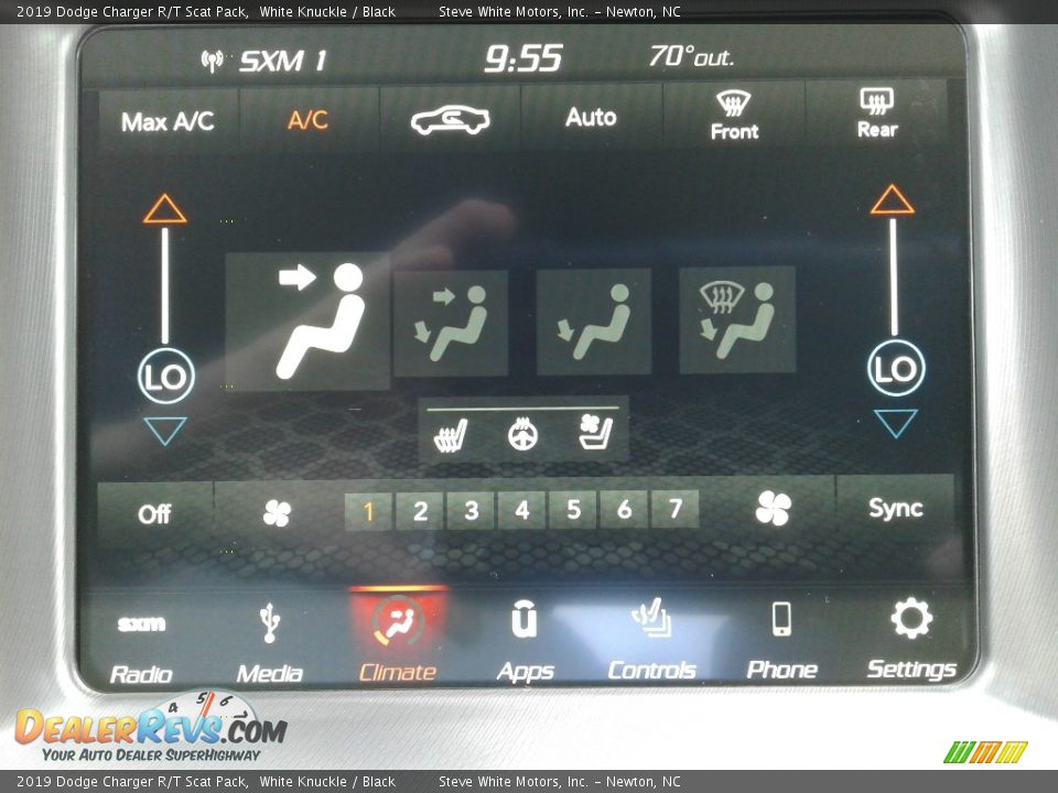 2019 Dodge Charger R/T Scat Pack White Knuckle / Black Photo #23