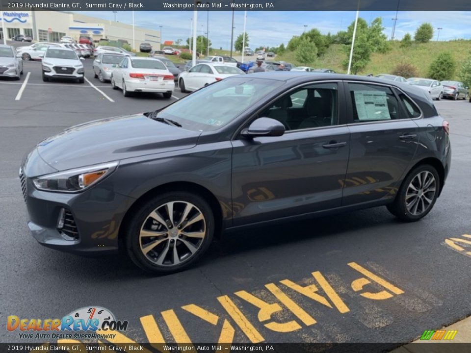 2019 Hyundai Elantra GT Summit Gray / Black Photo #7