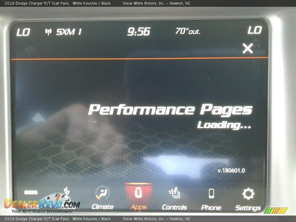 2019 Dodge Charger R/T Scat Pack White Knuckle / Black Photo #26