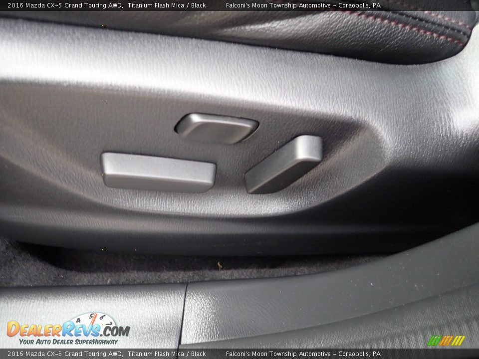 2016 Mazda CX-5 Grand Touring AWD Titanium Flash Mica / Black Photo #19