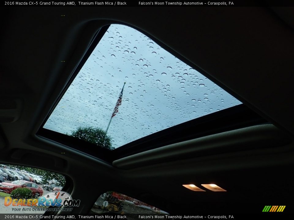 2016 Mazda CX-5 Grand Touring AWD Titanium Flash Mica / Black Photo #20