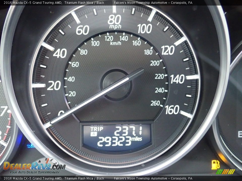 2016 Mazda CX-5 Grand Touring AWD Titanium Flash Mica / Black Photo #24