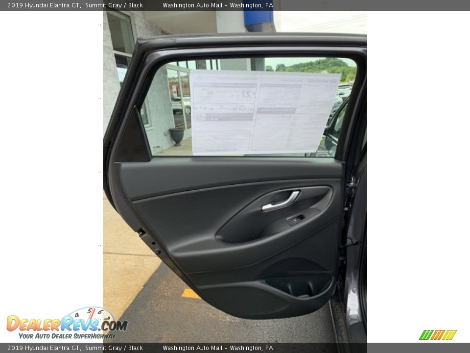 2019 Hyundai Elantra GT Summit Gray / Black Photo #17