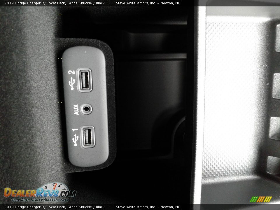 2019 Dodge Charger R/T Scat Pack White Knuckle / Black Photo #31
