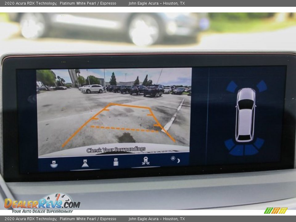 2020 Acura RDX Technology Platinum White Pearl / Espresso Photo #30