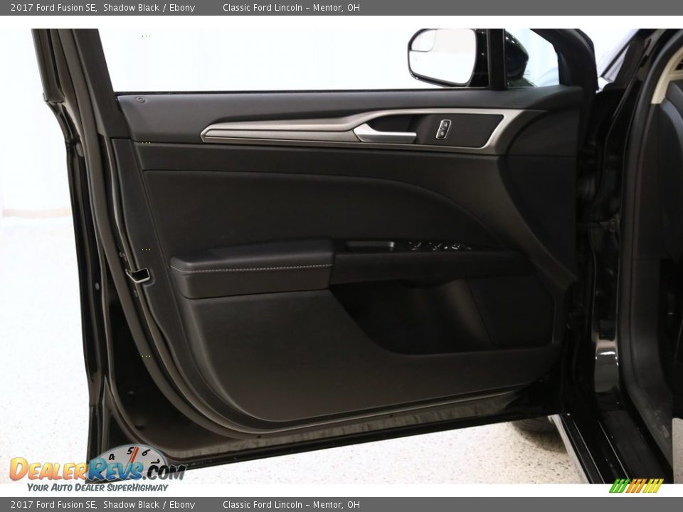 2017 Ford Fusion SE Shadow Black / Ebony Photo #4