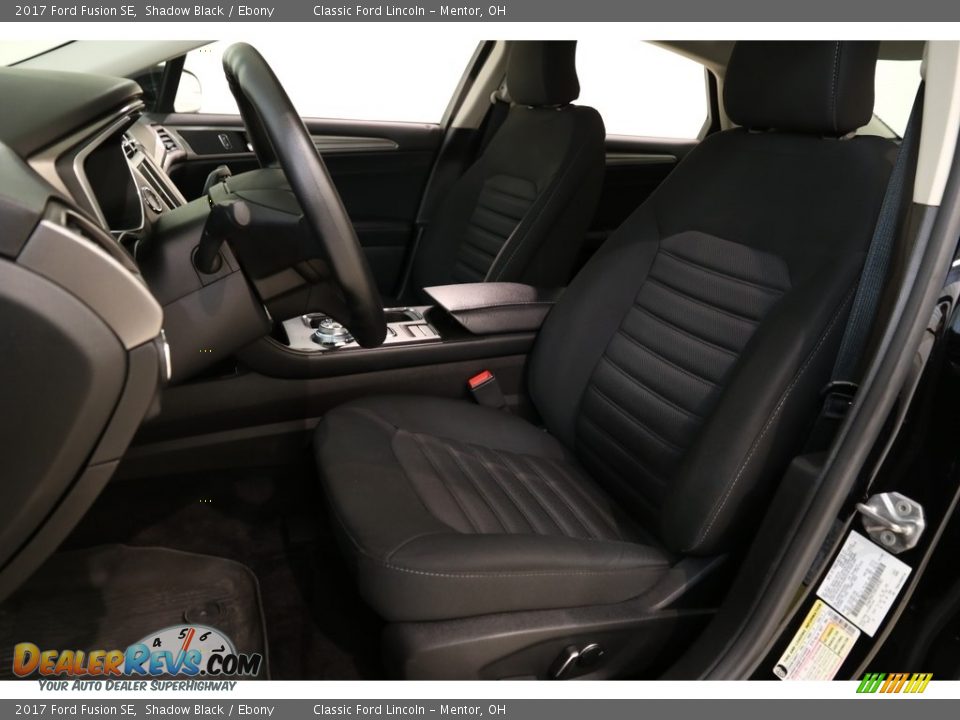 2017 Ford Fusion SE Shadow Black / Ebony Photo #5