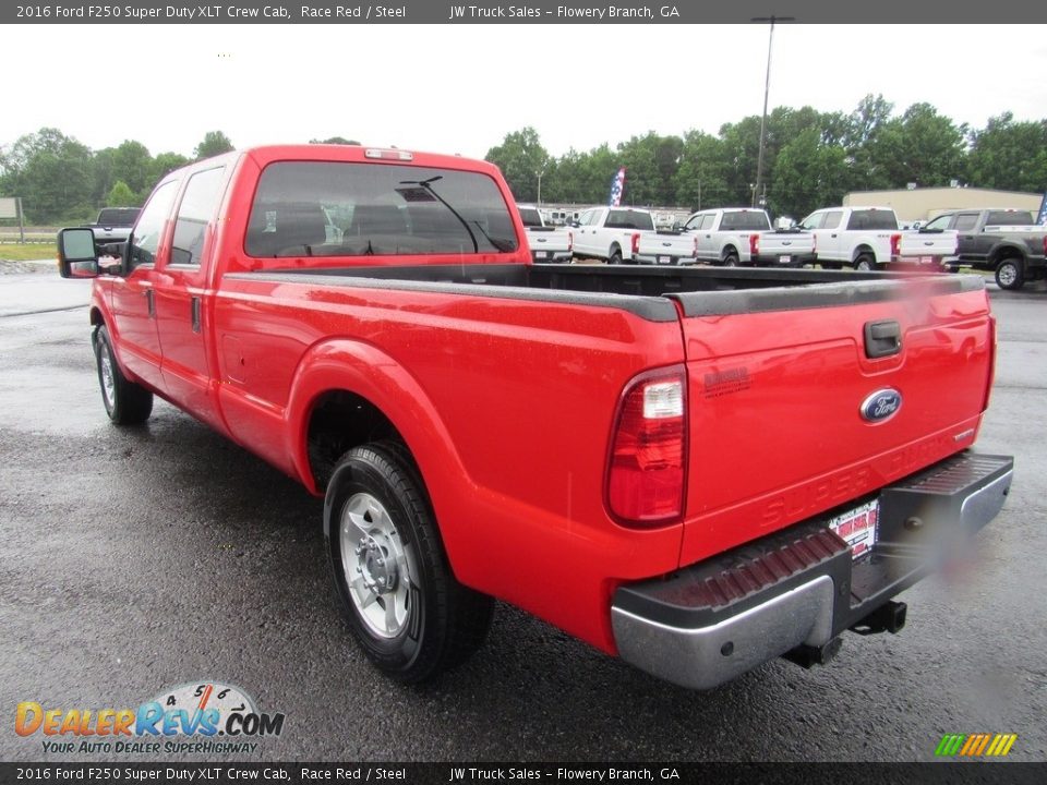 2016 Ford F250 Super Duty XLT Crew Cab Race Red / Steel Photo #3