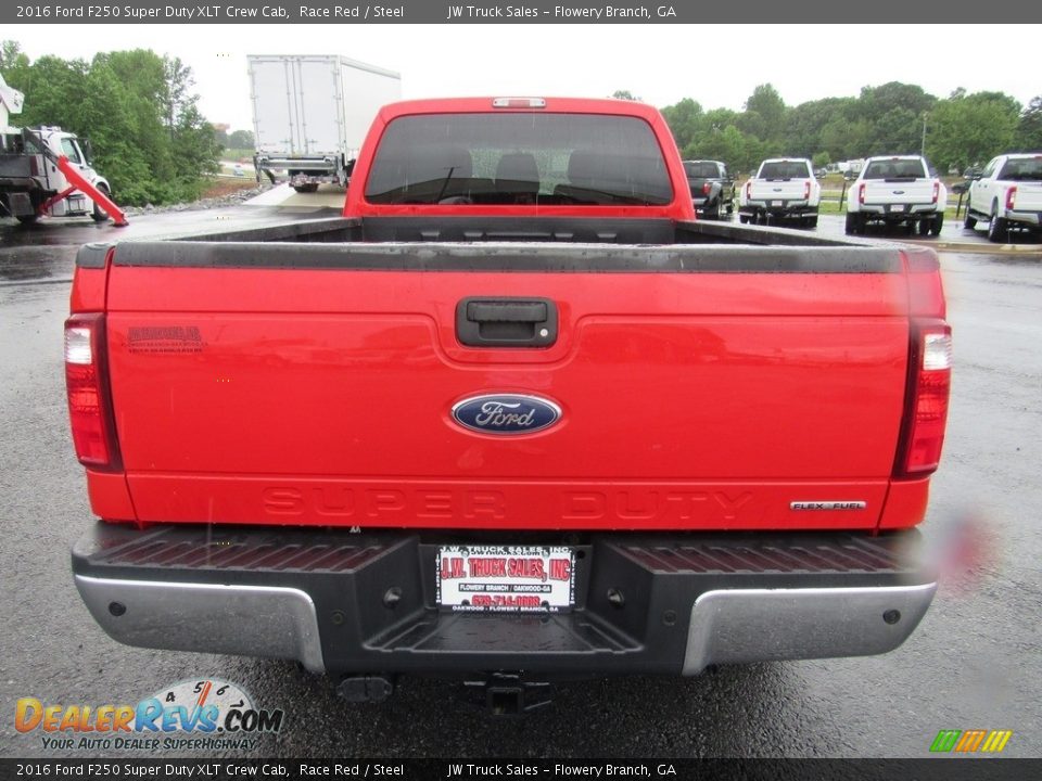 2016 Ford F250 Super Duty XLT Crew Cab Race Red / Steel Photo #4