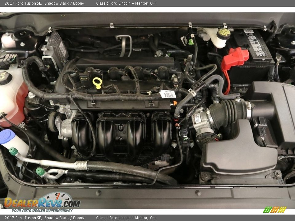 2017 Ford Fusion SE Shadow Black / Ebony Photo #19
