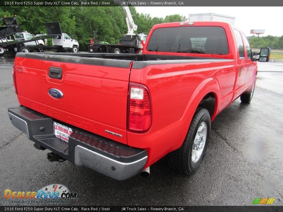 2016 Ford F250 Super Duty XLT Crew Cab Race Red / Steel Photo #5