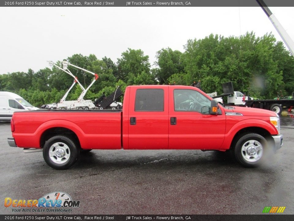 2016 Ford F250 Super Duty XLT Crew Cab Race Red / Steel Photo #6