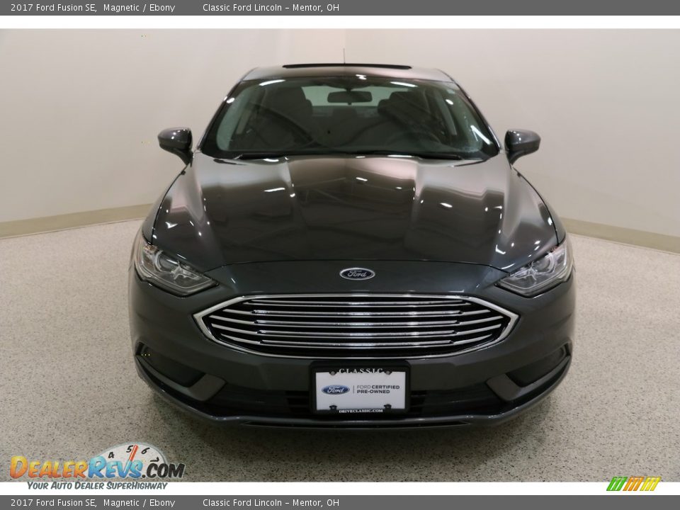2017 Ford Fusion SE Magnetic / Ebony Photo #2