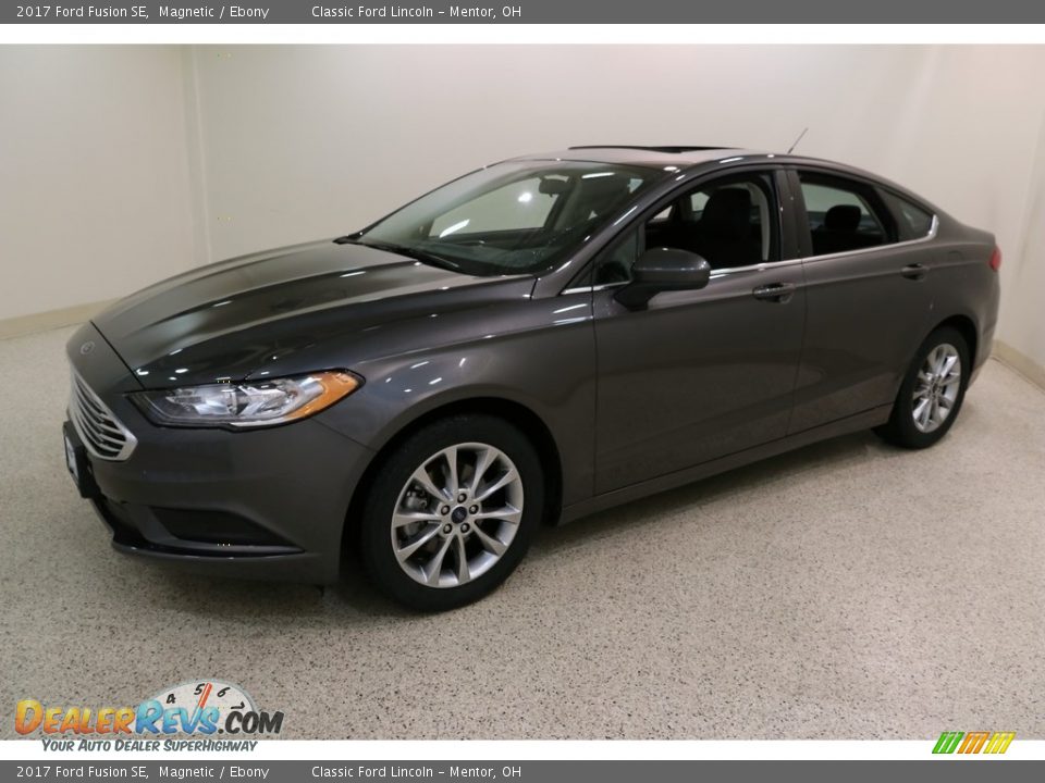2017 Ford Fusion SE Magnetic / Ebony Photo #3