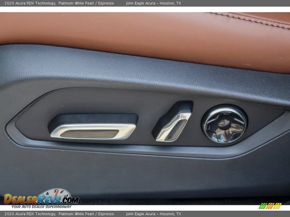 2020 Acura RDX Technology Platinum White Pearl / Espresso Photo #13