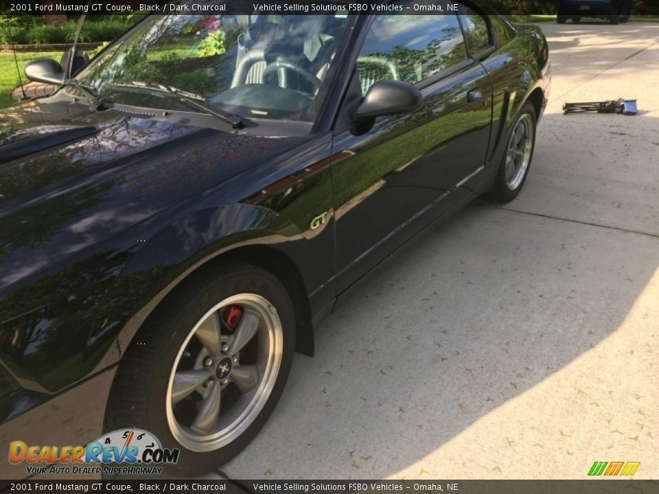 2001 Ford Mustang GT Coupe Black / Dark Charcoal Photo #20