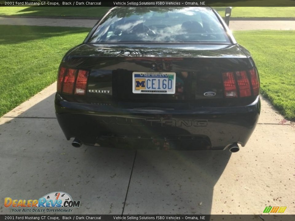 2001 Ford Mustang GT Coupe Black / Dark Charcoal Photo #22