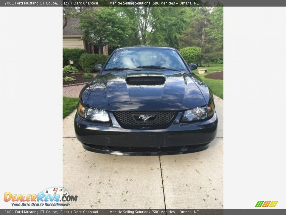 2001 Ford Mustang GT Coupe Black / Dark Charcoal Photo #23