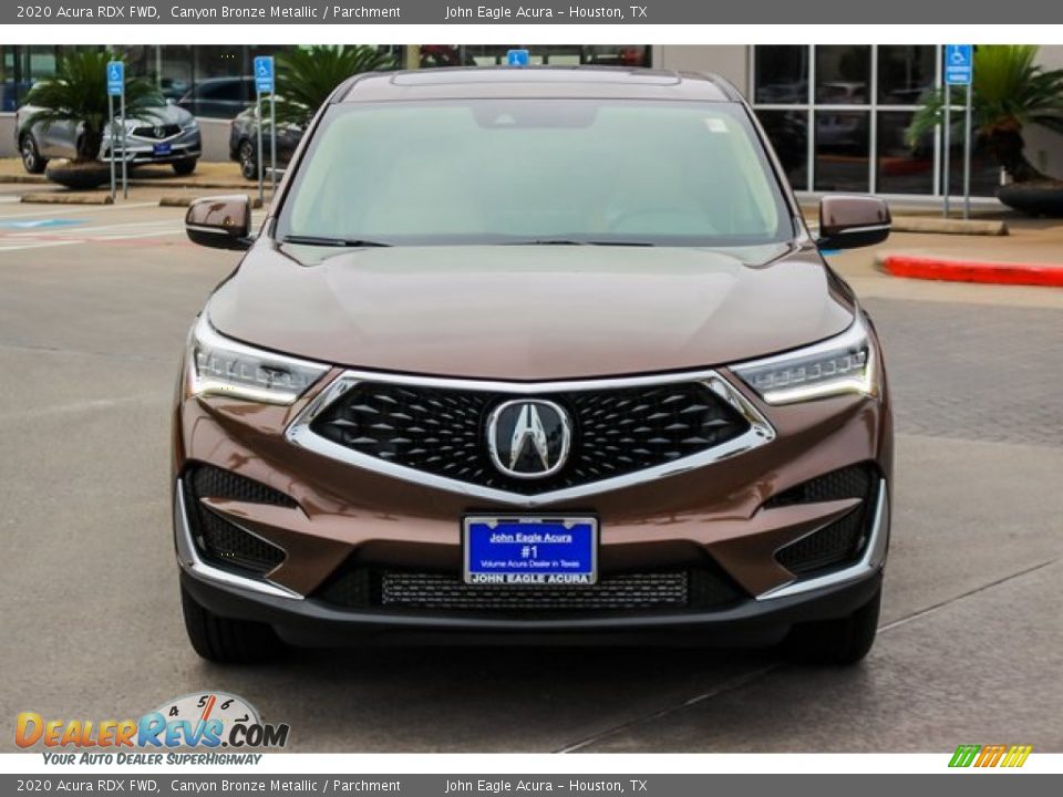 2020 Acura RDX FWD Canyon Bronze Metallic / Parchment Photo #2