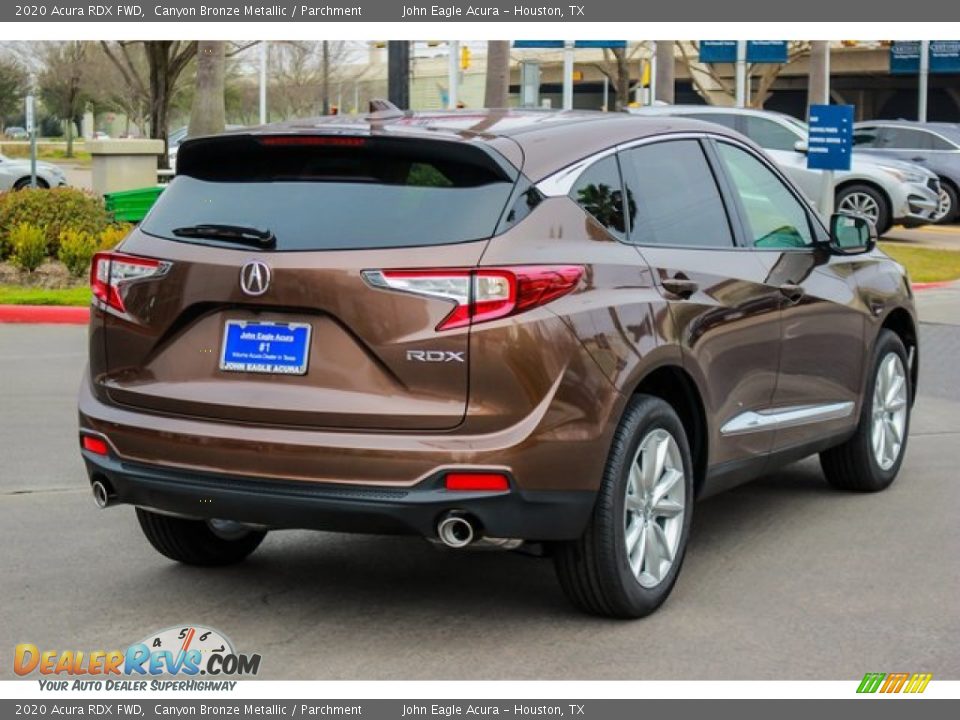 2020 Acura RDX FWD Canyon Bronze Metallic / Parchment Photo #7