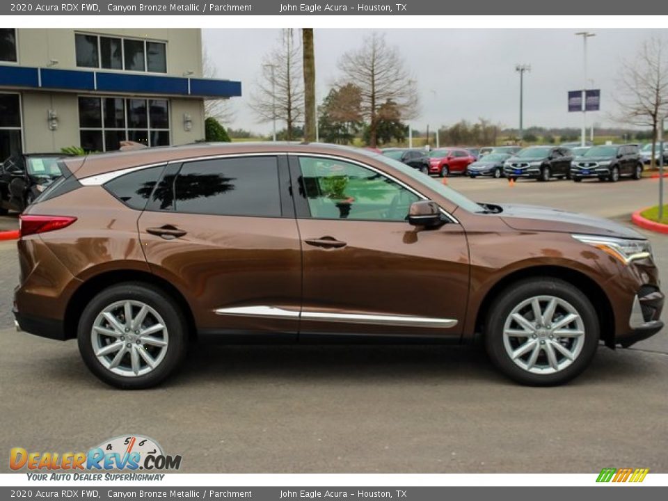 2020 Acura RDX FWD Canyon Bronze Metallic / Parchment Photo #8