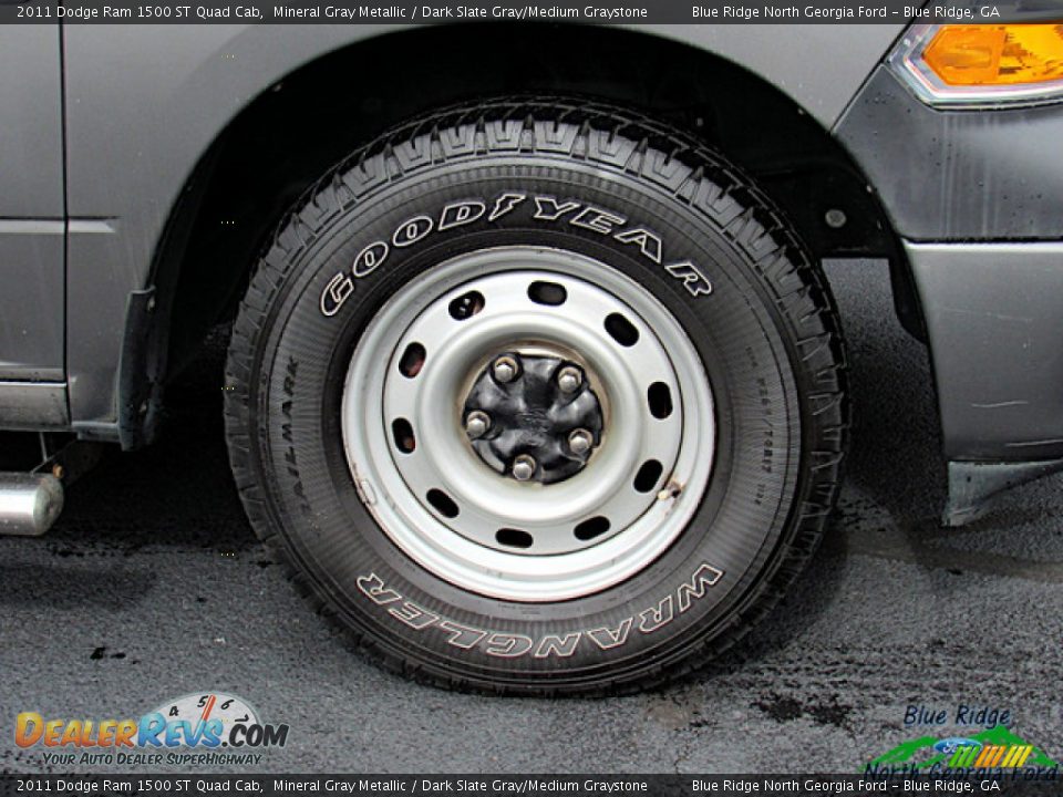 2011 Dodge Ram 1500 ST Quad Cab Mineral Gray Metallic / Dark Slate Gray/Medium Graystone Photo #9