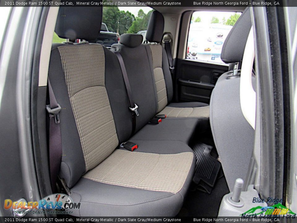2011 Dodge Ram 1500 ST Quad Cab Mineral Gray Metallic / Dark Slate Gray/Medium Graystone Photo #13