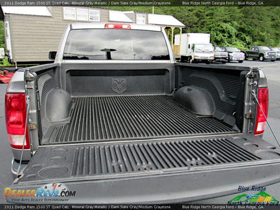 2011 Dodge Ram 1500 ST Quad Cab Mineral Gray Metallic / Dark Slate Gray/Medium Graystone Photo #14