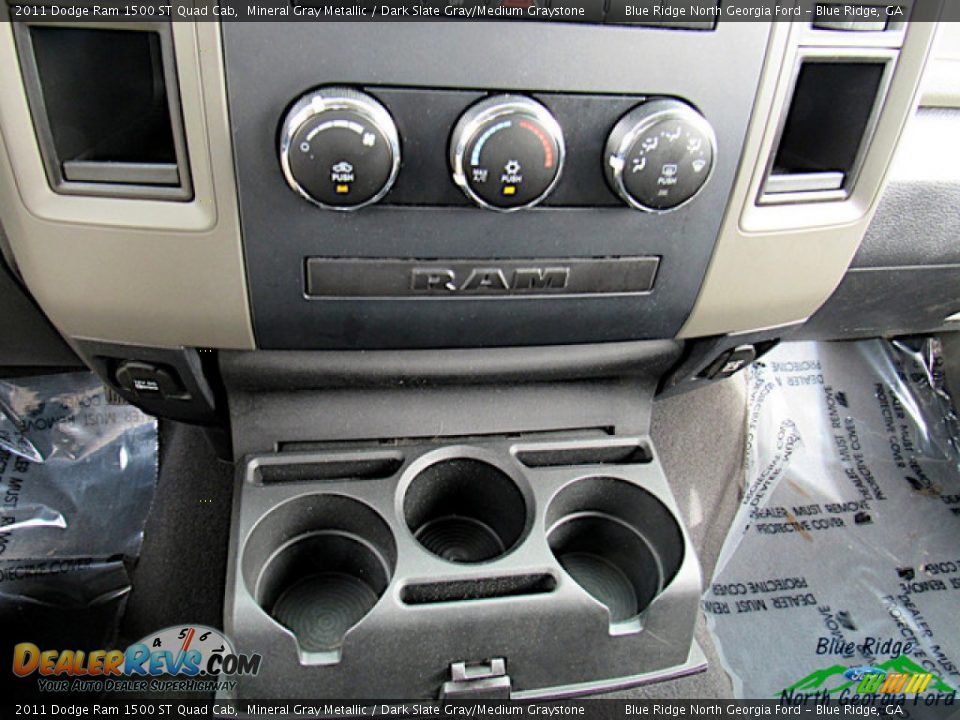 2011 Dodge Ram 1500 ST Quad Cab Mineral Gray Metallic / Dark Slate Gray/Medium Graystone Photo #22