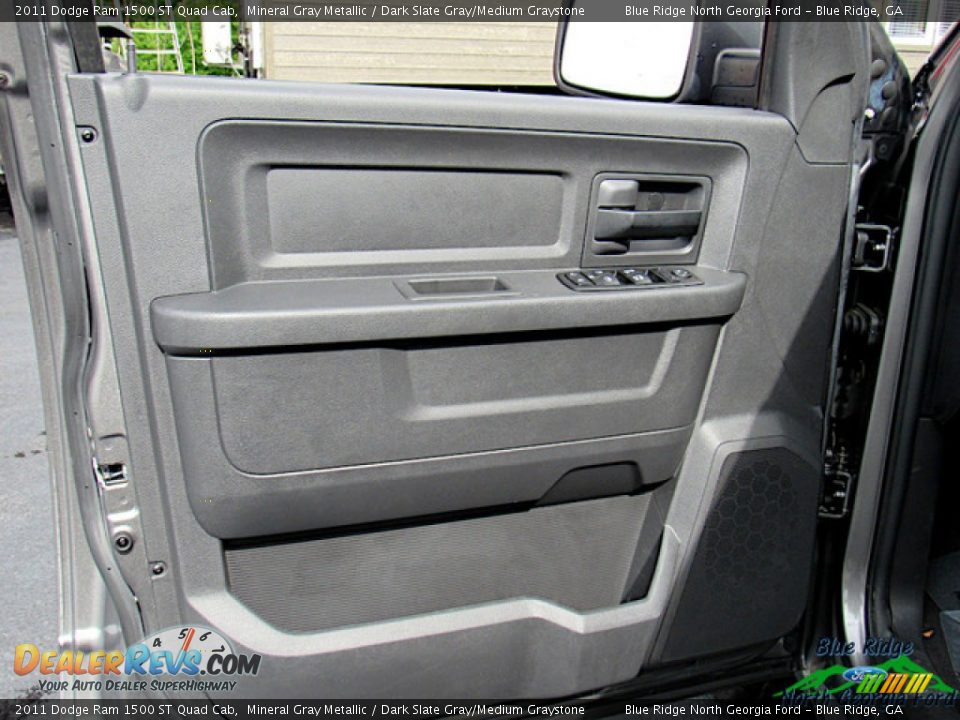 2011 Dodge Ram 1500 ST Quad Cab Mineral Gray Metallic / Dark Slate Gray/Medium Graystone Photo #25