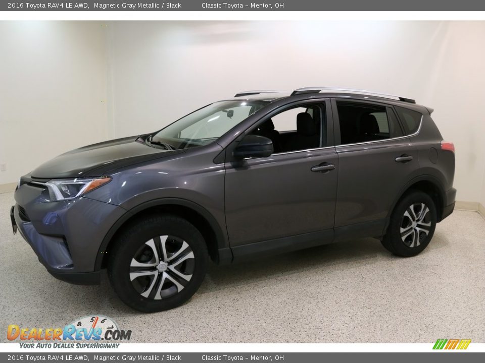 2016 Toyota RAV4 LE AWD Magnetic Gray Metallic / Black Photo #3
