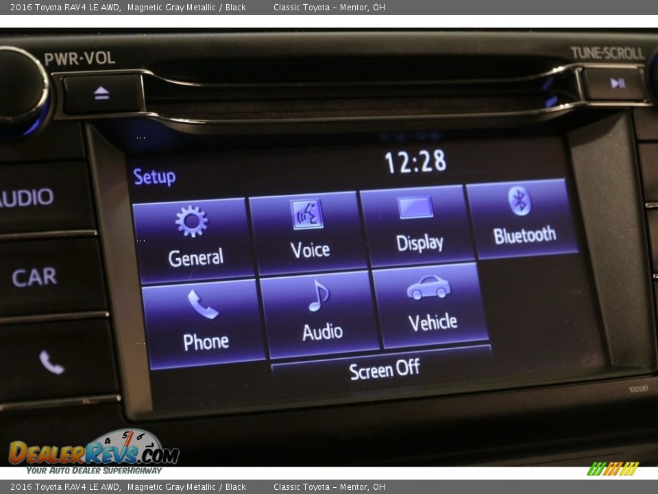 2016 Toyota RAV4 LE AWD Magnetic Gray Metallic / Black Photo #12